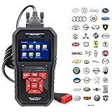 SEEKONE OBD2 Scanner Professional Car OBD II Scanner Auto Diagnostic Fault Code Reader Automotive Check Engine Light Diagnostic EOBD Scan Tool for All OBDII Protocol Cars Since 1996(Enhanced SK860)