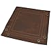 Hide & Drink, Waxed Canvas Catchall Jewelry Change Keys Wallet Coin Box Tray for Coffee Table, Desk, Dresser Storage Valet Handmade (Honey Bourbon)
