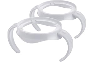 GOLOHO Compatible Baby Bottle Handles for Philips Avent Natural Baby Feeding Bottles 2 Count