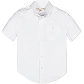 Poplin Short Sleeve Button Down Shirt