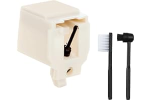 SADEPAS KIROJA ATN3600L Replacement Stylus Applicable to for AT-LP60 AT-LP60X AT-LP60USB Turntables and AT3600L Cartridges. With 2 PCS Turntable Needle Stylus Brush