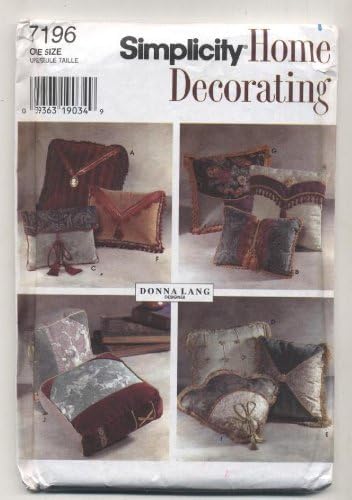 Amazon Com Simplicity Home Decoration Throw Pillows Sewing