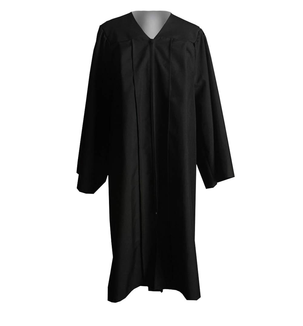 black and white choir dress