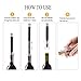 Yollex Wine Bottle Opener Air pressure,Wine Corkscrew Cork Remover (BK Aluminum)