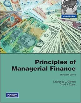 Principles Of Managerial Finance By Gitman Lawrence J 2011 Paperback Amazon Com Books