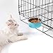 Ordermore Crate Dog Bowl,Stainless Steel Removable Hanging Food Water Bowl Cage Coop Cup for Dogs,Cats,Birds,Small Animals,Holds 14 Ounce
