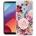 LG G6 Case,Topnow Shockproof Ultrathin Soft TPU Advanced Printing Pattern Cover Phone Case for LG G6 - Rose Cluster