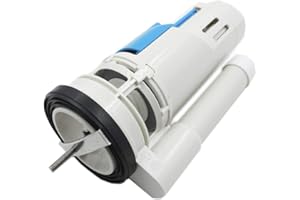 VALLVATER 2-inch Toilet Flush Valves Assembly Compatible with Water Ridge One Piece Toilets Fits for TOTO THU338N Dual Flush Drain Valve Repair Part Replacement