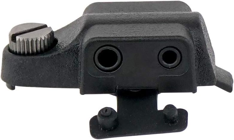 Retevis Earpiece Headset Adaptor Adaptor Audio Converter Compatible with HD2 DMR Digital Two Way Radio HA1UV RT648 RT29 NR630S NR40 Motorola GP328Plus Walkie Talkies 2 pin Adapter (1 Pcs) - Image 3