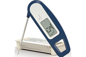 Lavatools Javelin® Ultra-Fast 2-Second Digital Instant Read Meat Thermometer for Cooking, 2.75" Probe, Compact Foldable Desig