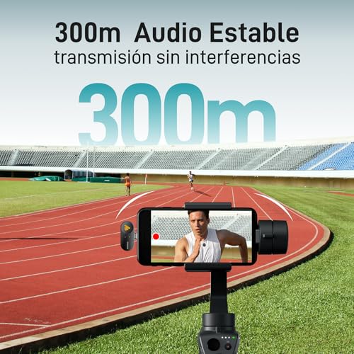 MAONO Wave T5 Combo (2TX+3RX+Estuche de Carga) Microfono Inalambrico, Micrófono De Solapa Inalámbrico para Cámara iPhone Android PC, 48 KHz 24 bits, Cancelación de Ruido, para Grabar Videos Podcast