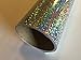 Glittering Sign Vinyl, Holographic Irridescent Sequins, Self-adhesive,12 Inch X 10 Feet