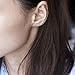 S.Leaf Ear Crawler Earrings for Women Climbers Earrings Sterling Silver Gold Climbers Earrings for Women