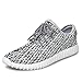 JACKSHIBO Unisex Daily Walking Shoes Athletic Breathable Running Shoes - White - Men 11(M)US 46EU