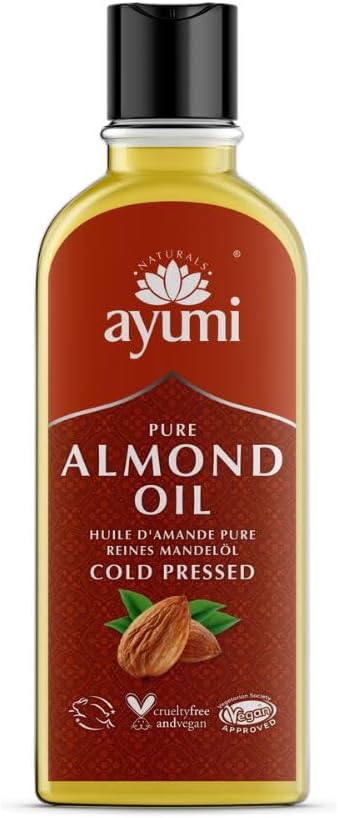 Ayumi Natural Pure Almond Oil 250 ml Moisturising Skin Hair Nourishing