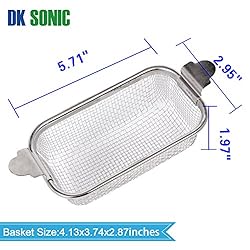 DK SONIC 42KHz Sonic Cleaner with Digital Timer and