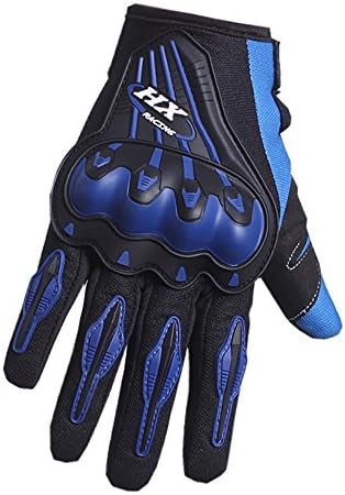 Pro-Biker Motorbike mitts Gloves Motorcycle Moto Luvas Motociclismo Para Guantes motocross Racing Motorcycler gloves (XL, Blue)