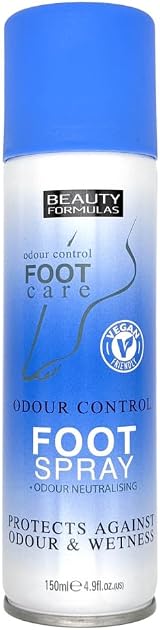 Beauty Formulas Odour Control Foot Spray 150ml - Freshen & Protect Feet view 1