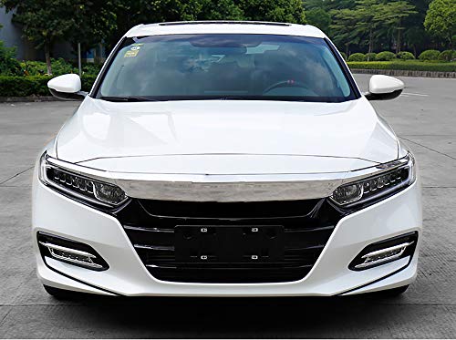 Kadore Car ABS Chrome Front Fog Light Lamp Cover Trim for Honda Accord 2018 2019 10th Gen 2-pc - Thumbnail 7