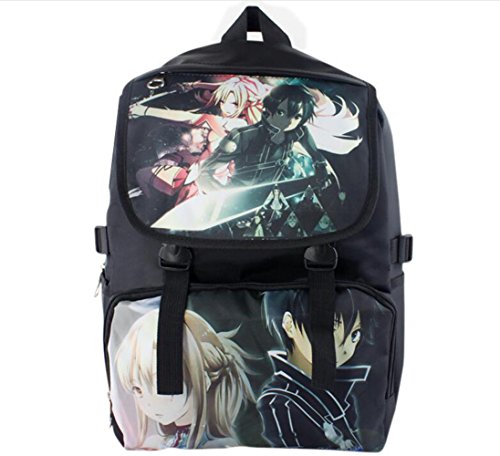 Anime Sword Art Online Backpack Bag Cosplay Unisex School Backpack Shoulder Bags