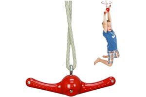 AMYESE Swing Spins - 360° Spinner Swing for Boys Girls Indoor Outdoor Twister Activity, Flip Toy for Teens Exercise, Build Kids Body Strength, Basement Playground Backyard Fun Accessory