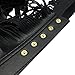Women's Leather Fringe Dress Belt Gypsy Style Tassel Belt Black