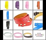 Belle Donne - Women Belt Straps|Belt Without Buckle|Man Made Leather|Many Colors