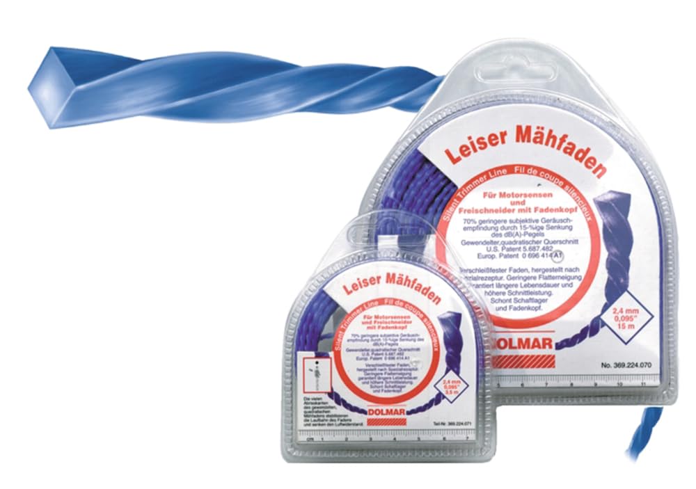 Makita 369224062 2.0 x 120 m "Silent" Nylon Line - Multi-Colour — image 1