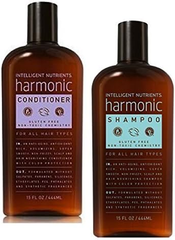 Intelligent Nutrients Harmonic Shampoo and Conditioner Set, 15 Ounces