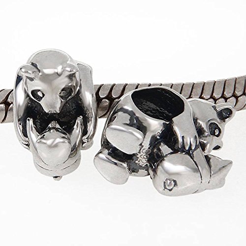 Breloque Coeur En Argent 925 Gravée "Dad Mum Daughter Son Dog All Family" - Compatible Pandora