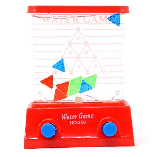 Big Mo's Toys Water Handheld Games - Aqua Mini Pinball Arcade Toy, Party favors, Travel Toys, Teacher’s and Therapist’s Reward and/or prize, 1 piece (Assorted Colors)