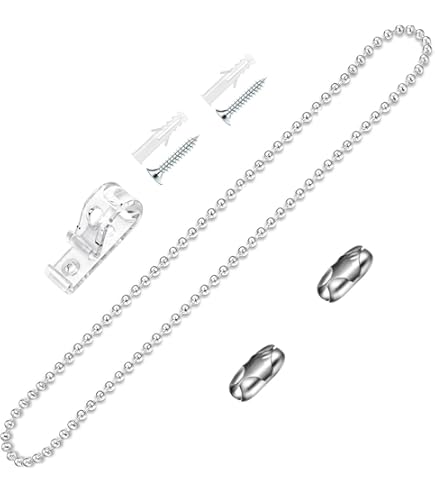 10 Nickel Plate Continuous Loop Metal Bead Chain for