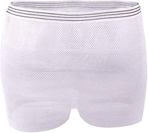 Disposable Mesh Underwear 10 Pack Women Briefs Breathable, Flexible and Light, Suitable for Hospital Stays, Travel, Camping, Hiking, Business M
