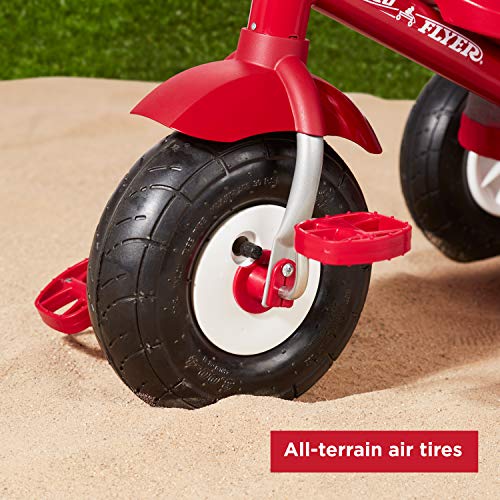 radio flyer deluxe all terrain stroll n trike