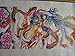 Sunmir (TM) Silk scroll painting Chinese Dragon Phoenix flamboyant