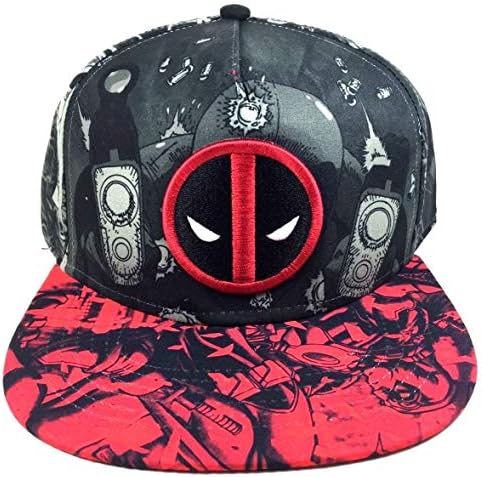 deadpool flat bill hat