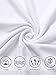 SATINIOR Women Cami Camisole Adjustable Spaghetti Strap Tank Top Basic Layering Long Tanks (XL Size, White)
