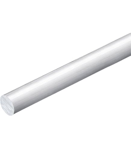 2 Varillas Redondas De Aluminio 6063 – 12 Mm Diámetro X 305 Mm Largo, Sólidas Para Bricolaje, Construcción Y Manualidades