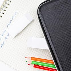 Amazon Basics Block White Eraser 2 Pack