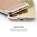 iPhone 7 Plus Mirror Case for Women Girl, Q-Shox [Rose] [Love Series] Luxury Makeup Soft Flexible Case for iPhone 7 Plus