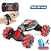 Yagaga Remote Control Stunt Toy Car, Stunt RC Car Gesture Sensing Twisting Vehicle Drift Car Driving Kids Toy Suitable for Any Terrain (Drift Off-Road, Red)