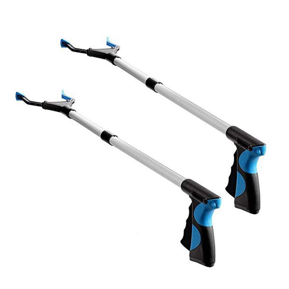 Foldable Reacher Grabber Tool, Vipe 2pcs Ergonomic Lightweight Reaching Aid Reacher Tool Long Arm Reaching Claw Hand Grabber Trash Pickup Tool, 32'': Industrial & Scientific