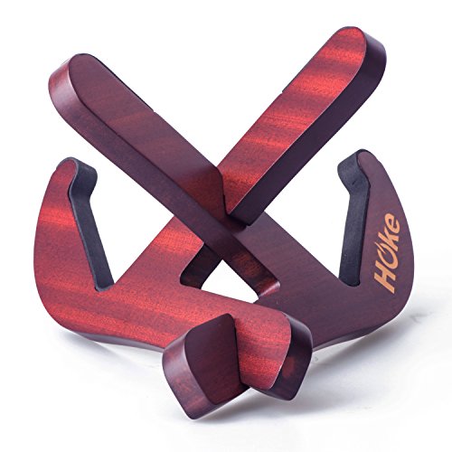 Hoke® Wood Instrument Stand for Ukulele, Violin and Mandolin Supports