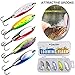 THKFISH Fishing Lures Fishing Spoons Lures Trout Lures for Trout Pike bass Crappie Walleye Color A 5.5g(1/5oz) 5pcs