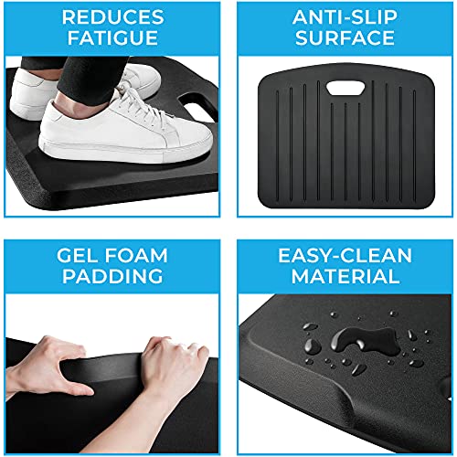 Stand Steady Small Anti Fatigue Standing Mat with Carrying Handle