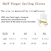 Men Bicycle Gloves Half Finger Gel Padded Breathable Sports Bicycle Gloves