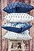 Decorative Throw Pillow Covers for Couch Sofa or Bed Room, Bohemian Cushion Cover Throw Set of 4 Geometric Design 18x18 Elephant Tie Dye Designer Cotton Pillow Cases for Bedroom, Indigo Blue Theme