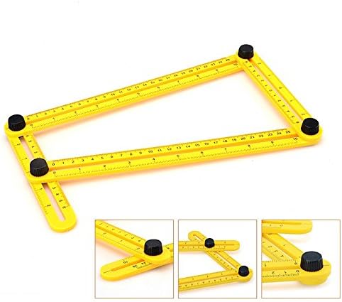 Angleizer Template Tool , Measures Multi Angle &amp; Form Angle-izer Ruler / Measuring Angle Ruler Template Tool for All Kinds Of Craftsman Handymen with a level