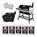 REC TEC Grills | RT-700 | Bundle | WiFi Enabled | Portable Wood Pellet Grill | Built in Meat Probes | Stainless Steel | 40lb Hopper | 6 Year Warranty | Hotflash Ceramic Ignition System