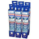 (6) OZIUM AIR SANITIZERS 3.5 OZ CLEANS AIR KILLS BACTERIA ORIGINAL SCENT